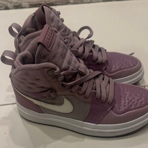 Jordan Women's Mauve High-Top Sneakers